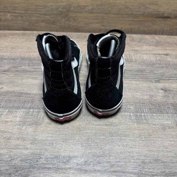 Vans Off The Wall Black Suede High Top Sneakers Men's Size 10 - Picture 3 of 7